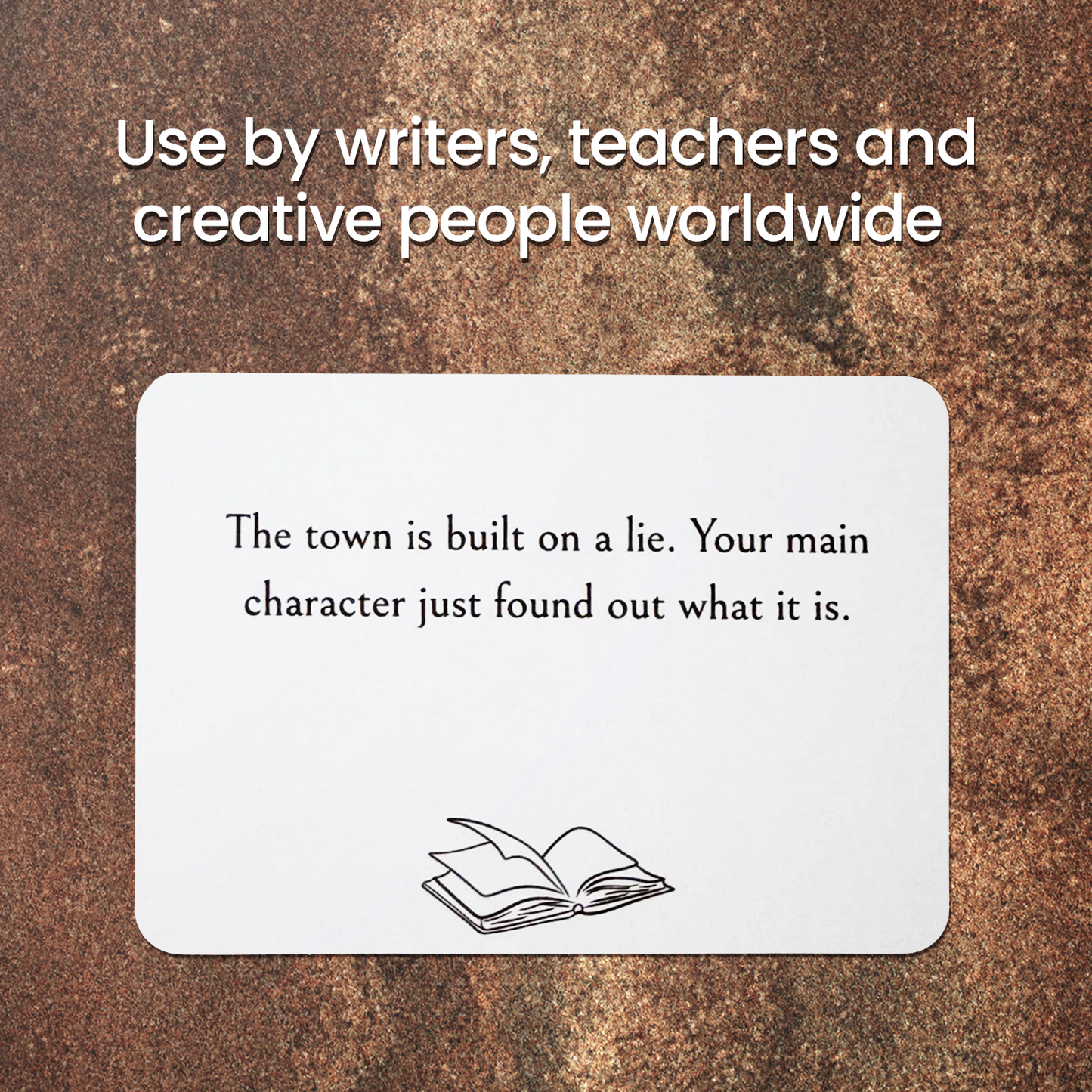 The Writing Prompt Cards - 100 Prompts To Spark Your Story