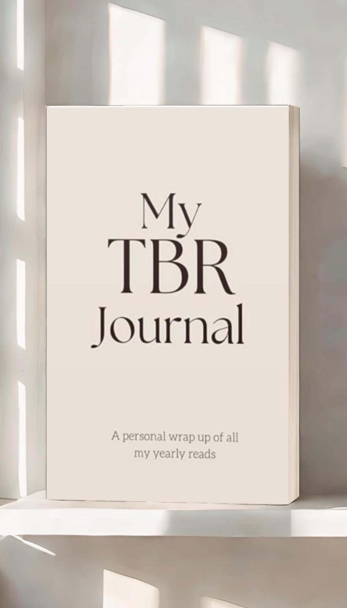 My TBR Journal