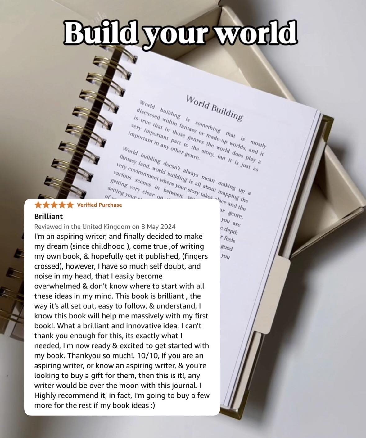 The Writers Journal: The Writing Workbook For Your First (or next) Bestseller