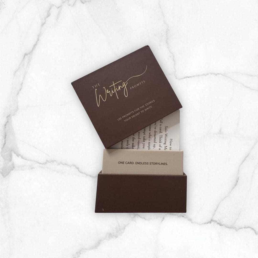The Writing Prompt Cards - 100 Prompts To Spark Your Story