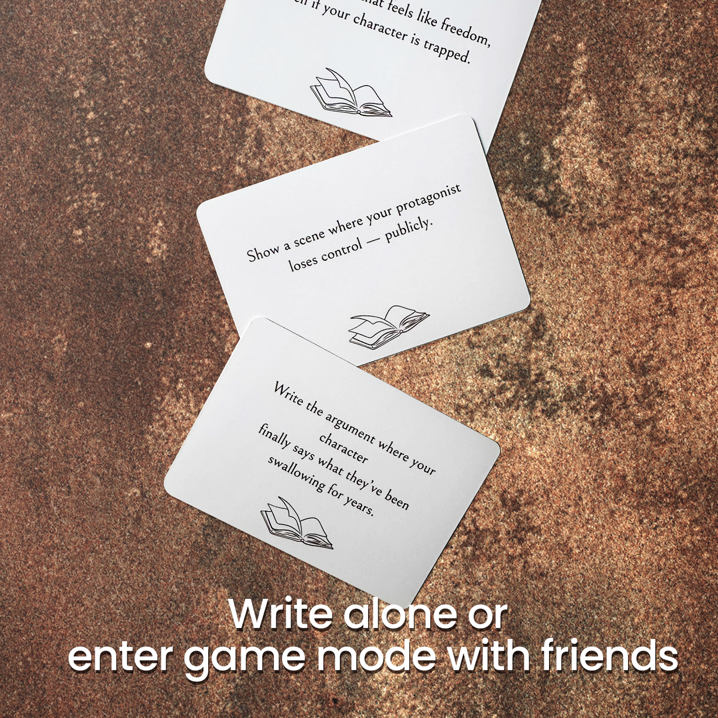 The Writing Prompt Cards - 100 Prompts To Spark Your Story