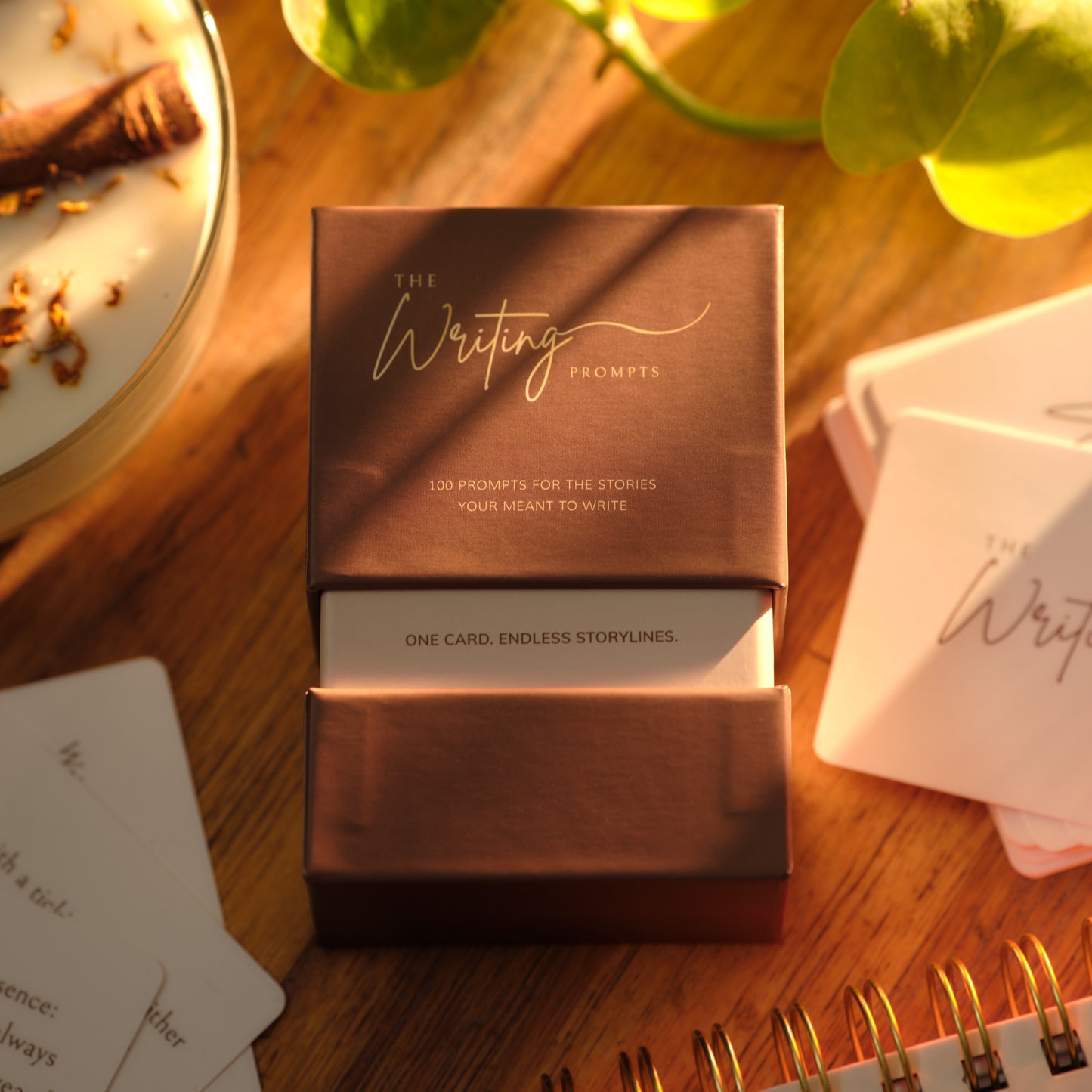 The Writing Prompt Cards - 100 Prompts To Spark Your Story